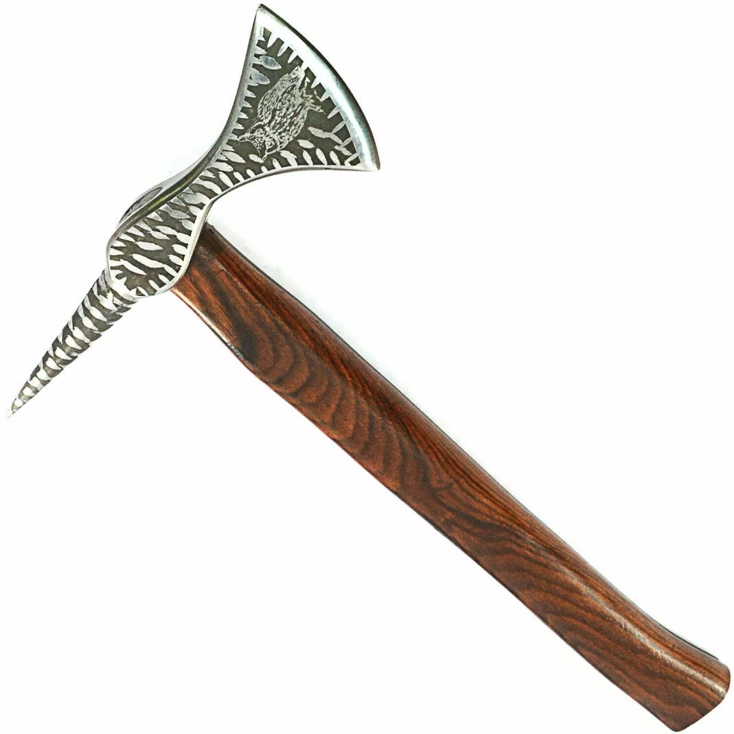 HandForgedDamascusSteelTomahawkVikingAxesjpeg