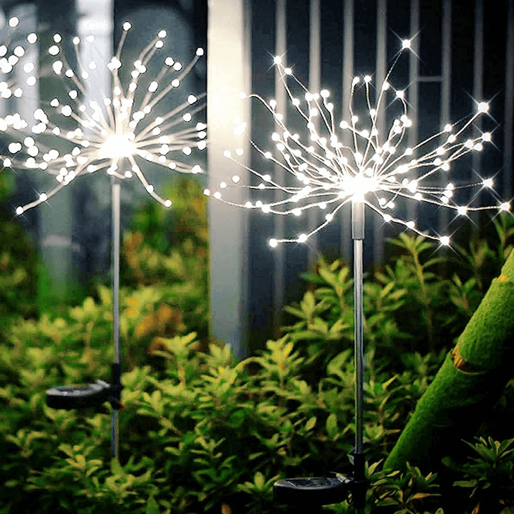Outdoor Solar Sparkler Lights – Waterproof & Easy Installation for Gardens and Events