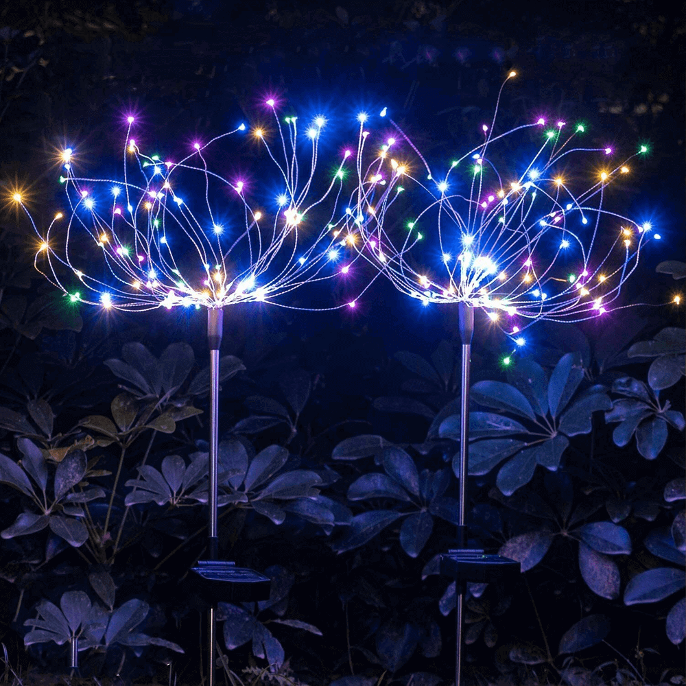 Waterproof outdoor solar lights for weddings