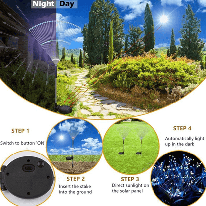 Best solar sparkler lights for outdoor decorations