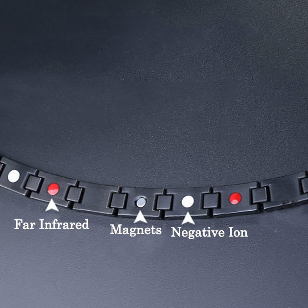 Lymph system support bracelet for men