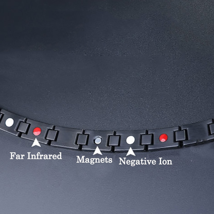 Lymph system support bracelet for men