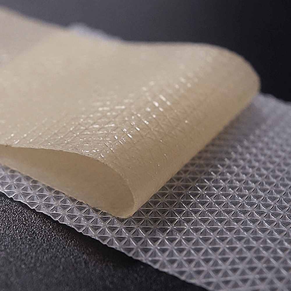 Silicone scar treatment tape for smooth skin