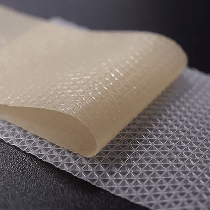 Silicone scar treatment tape for smooth skin