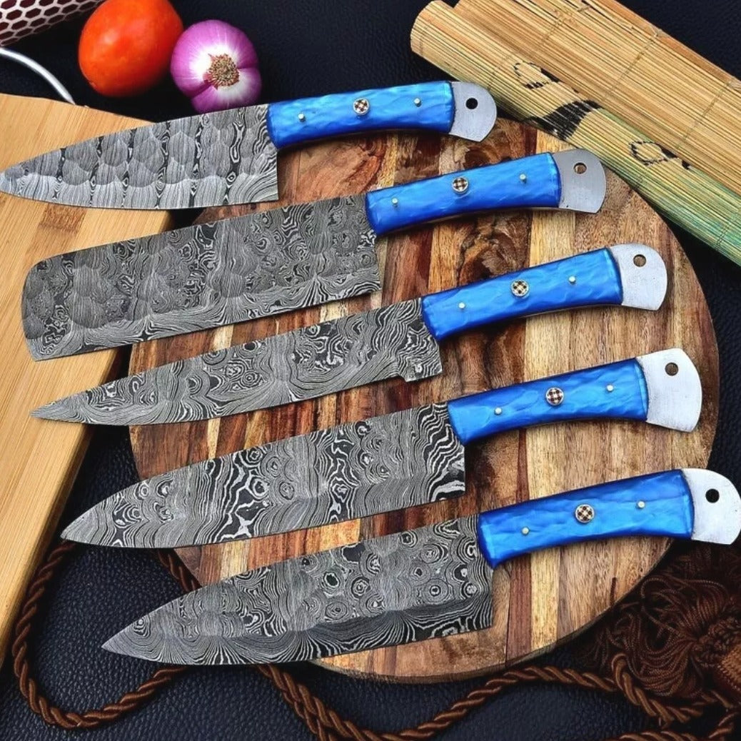 Hand Forged Knives Father's Day Gift Groomsmen Gift BBQ.jpeg