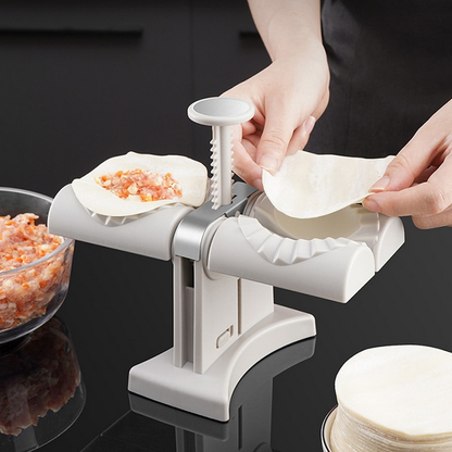 Double Head Automatic Dumpling & Pierogi Maker – Quick Household Kitchen Tool for Home and Restaurant Use