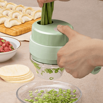 4 in 1 Handheld Electric Vegetable Slicer