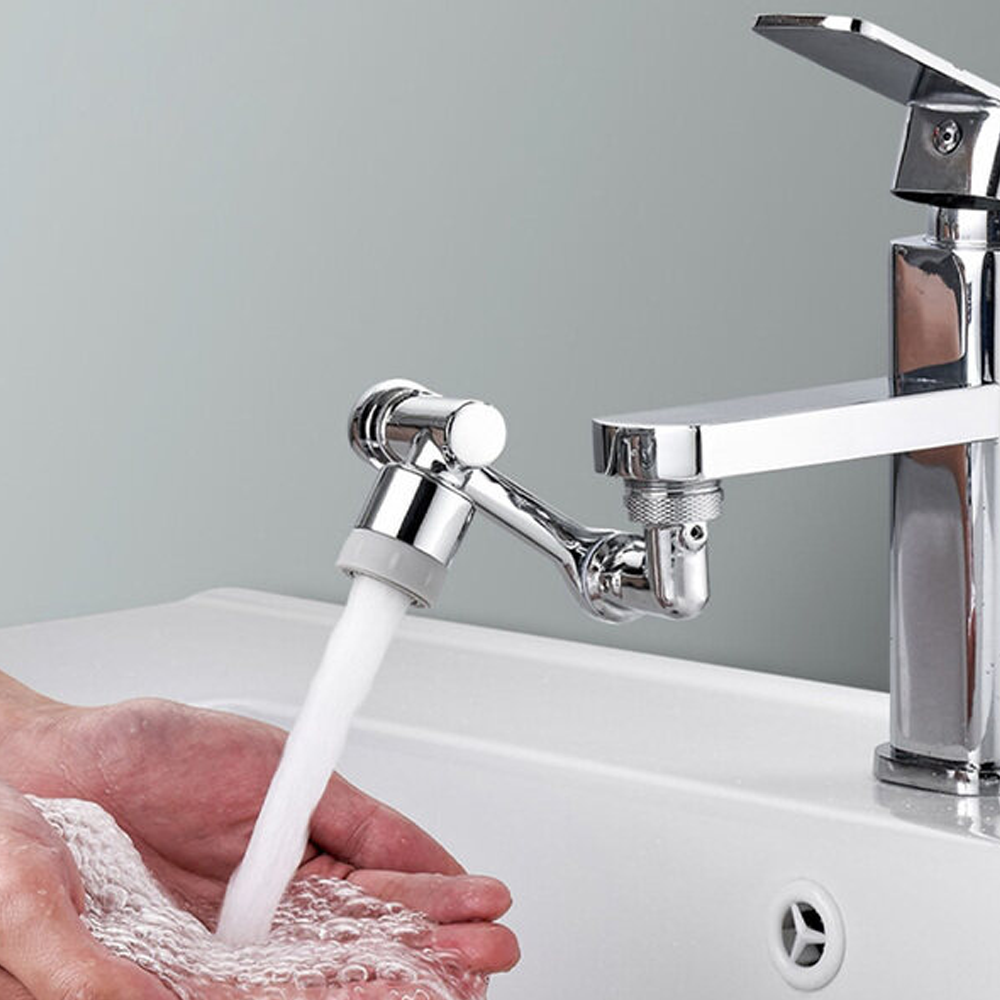 Universal 1080 Degree Rotatable Faucet Aerator Extender