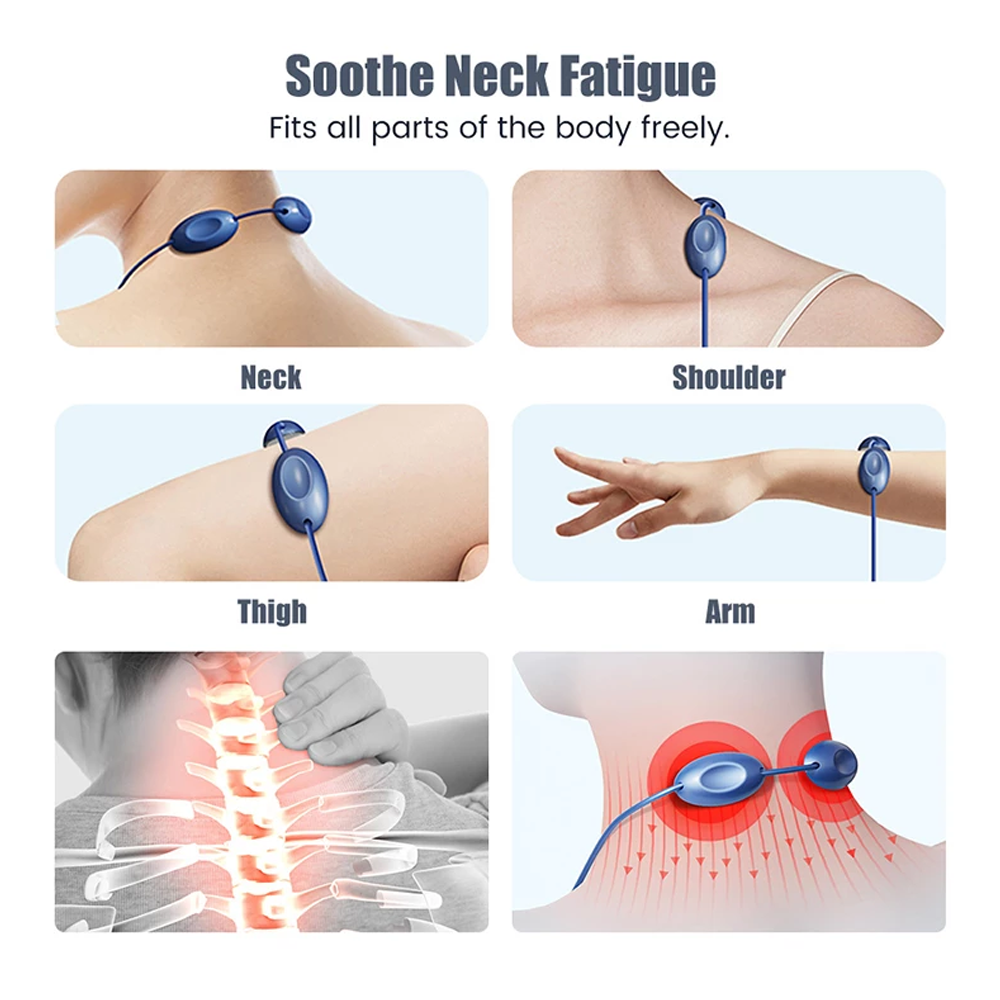 Compact EMS Portable Neck Massager