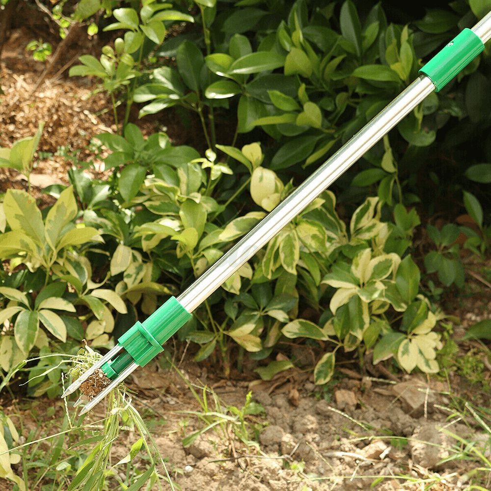 Stand Up Weed Puller Tool