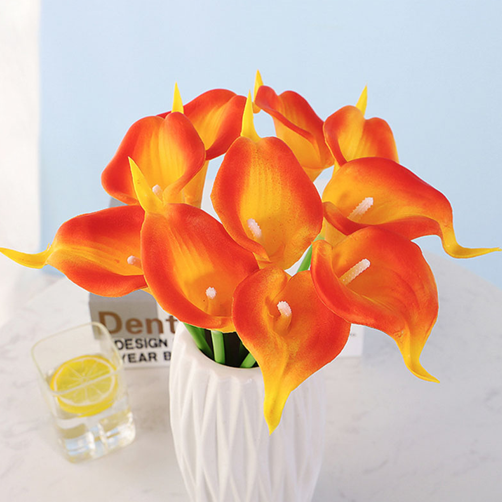 realtouchliliesbouquetorange.png