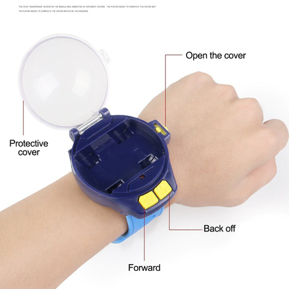 Educational remote control car and watch set