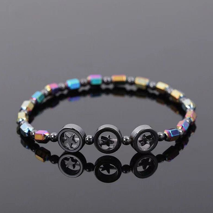 Obsidian magnetic anklet for leg swelling