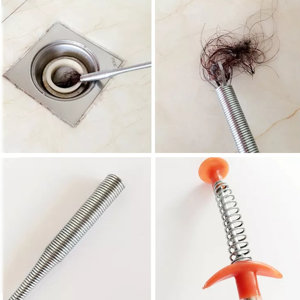 Metal Wire Drain Hose Cleaner 7