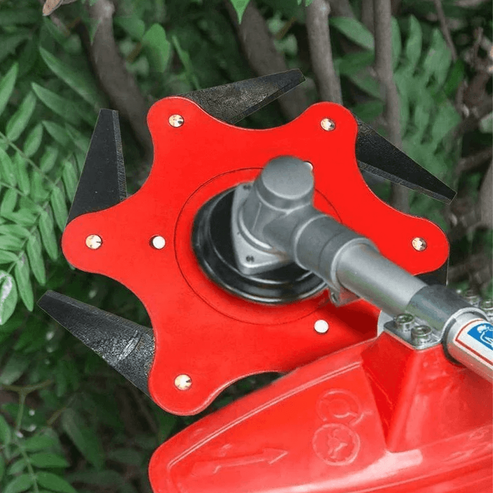 6Blade - Steel Razor Blade Lawn Mower 2
