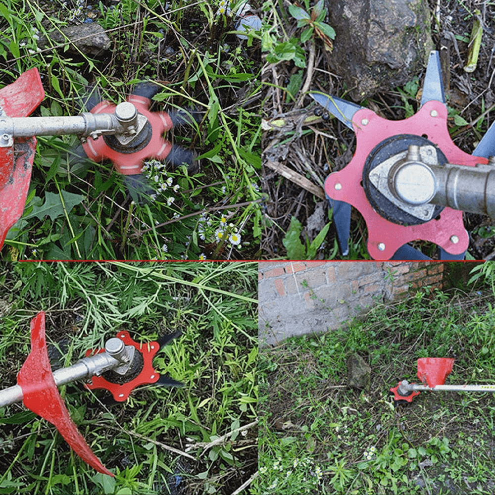 6Blade - Steel Razor Blade Lawn Mower 5