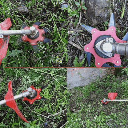 6Blade - Steel Razor Blade Lawn Mower 5