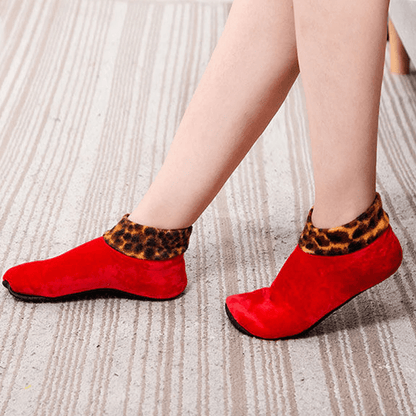 thermalnonslipleopardbedindoorsocksred.png