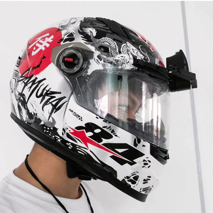 Wipsor Snap-On Electric Wiper For Motorcycle Helmets
