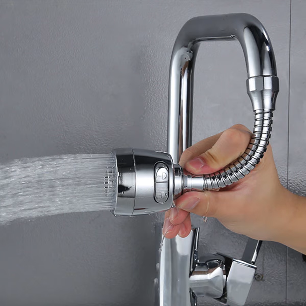 360 Rotatable Anti-Splash Sink Spray Tap 2