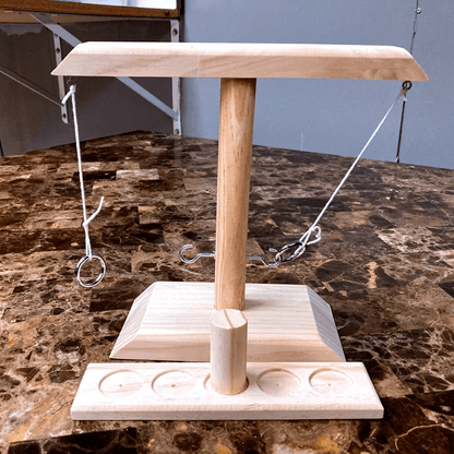 Wooden Ring Hook Tossing Game