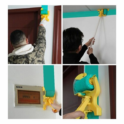 Clean Cut Paint Edger Trimming Roller Brush 6