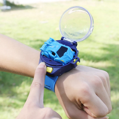 Watch Remote Control Car Toy Blue