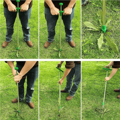Stand Up Long Handle Weed Puller Tool 5