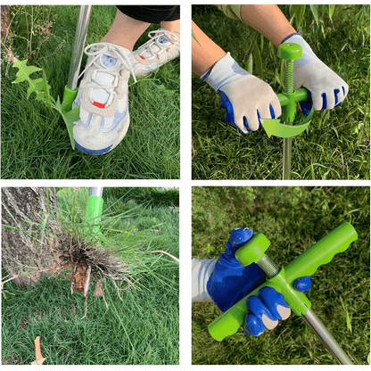 Stand Up Long Handle Weed Puller Tool 6