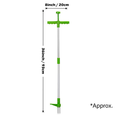 Stand Up Long Handle Weed Puller Tool 7