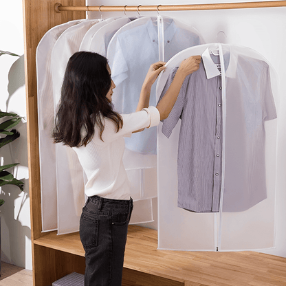 Breathable Zip-up Garment Cover, Anti-Dust, Moth And Waterproof