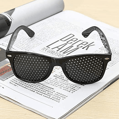 Stylish Pinhole Eyeglasses for Myopia Relief