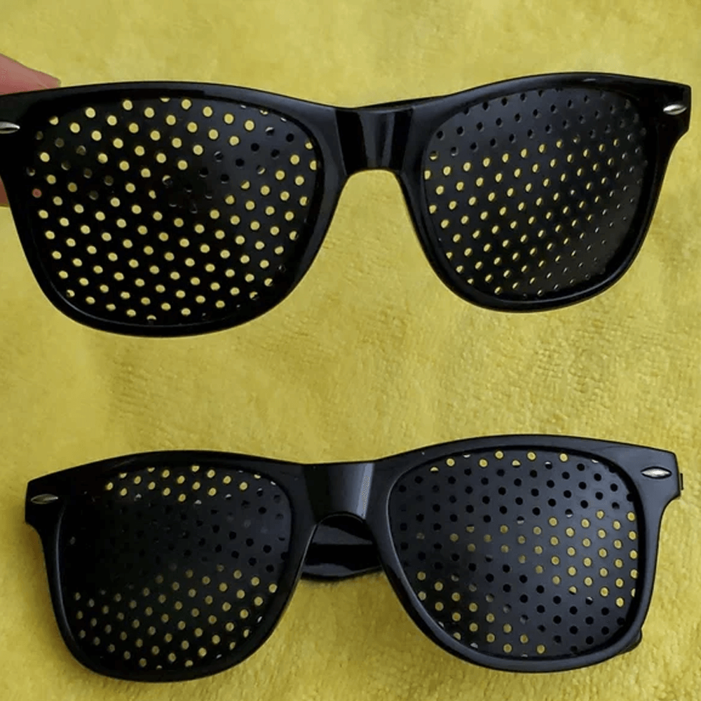 AntiMyopia Pinhole Glasses for Clear Vision