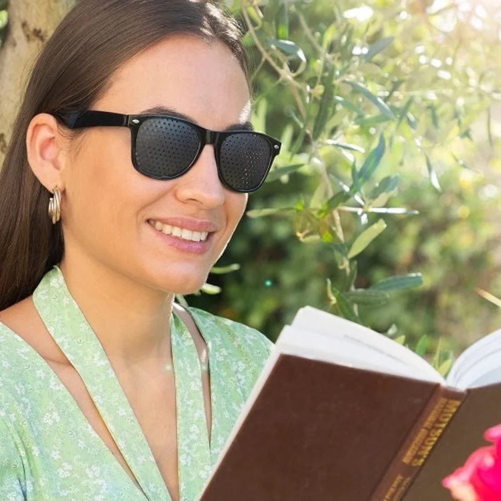 Anti-Myopia Pinhole Glasses – Natural Vision Improvement Eyewear and Perfect Eye Health Gift