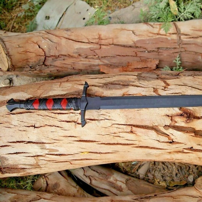 CUSTOM HAND FORGED CARBON STEEL CODING VIKING SWORDjpeg
