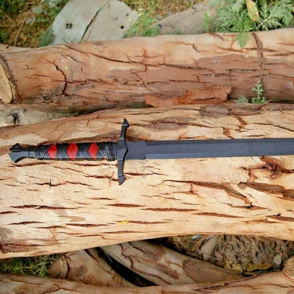 CUSTOM HAND FORGED CARBON STEEL CODING VIKING SWORDjpeg