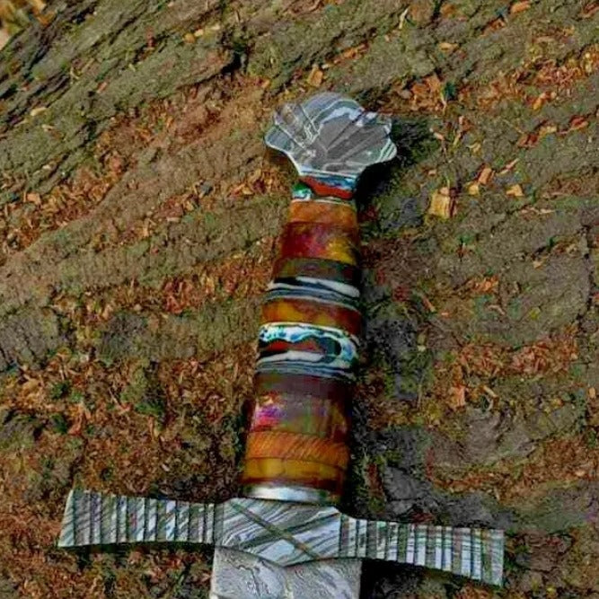 Handmade Viking Dragon slayer Sword Custom SwordBattlejpeg