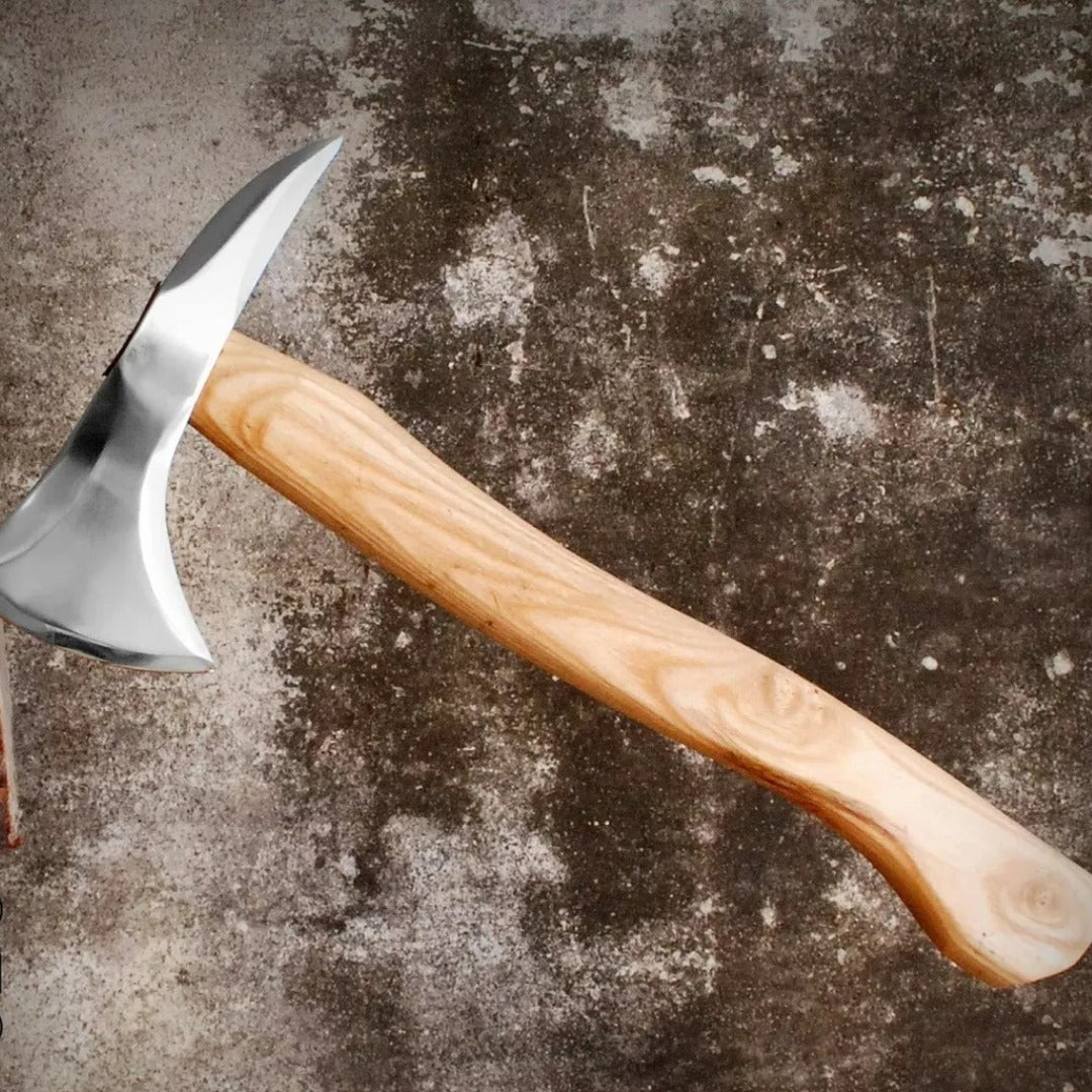 Camping Tomahawk Axe Viking Carbon Steel Survival Hunting Axes