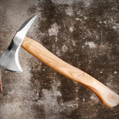 Camping Tomahawk Axe Viking Carbon Steel Survival Hunting Axes