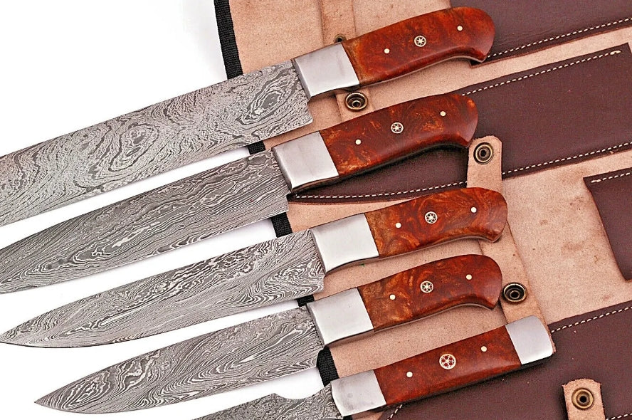 Professional Kitchen Knives sets with casejpeg