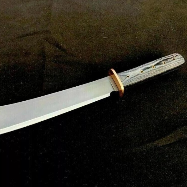 215 Inches Sword Custom Handmade D2 Tool Steel Hunting  Machete Sword 2jpg