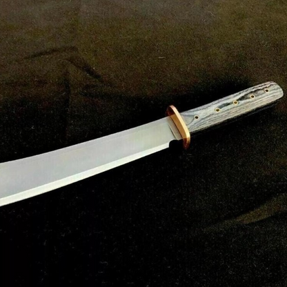 215 Inches Sword Custom Handmade D2 Tool Steel Hunting  Machete Sword 2jpg