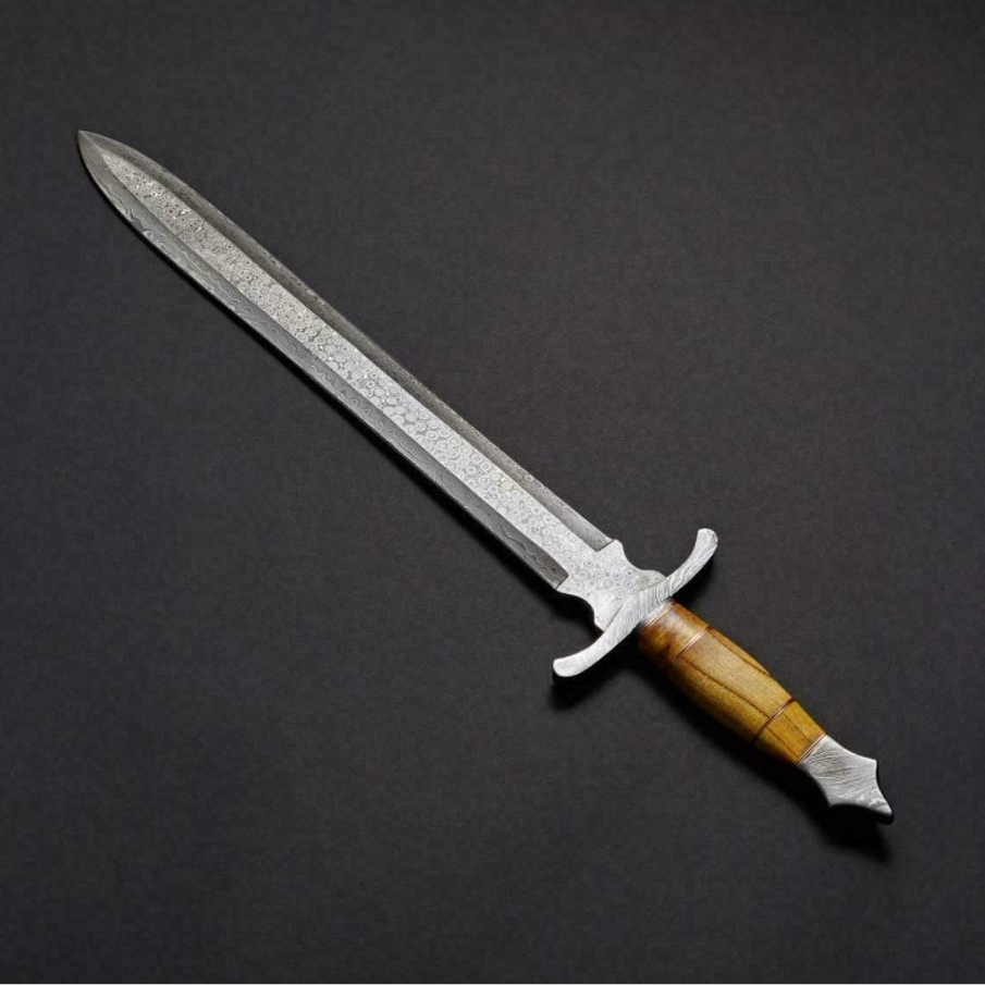 Hand Forged Viking Sword Custom Handmade New Damascus Steeljpg