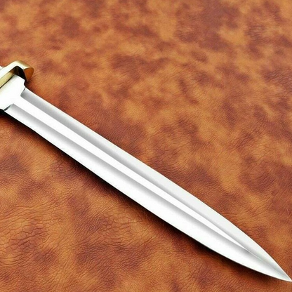 Custom Handmade Steel Dagger Hunting Knifejpg