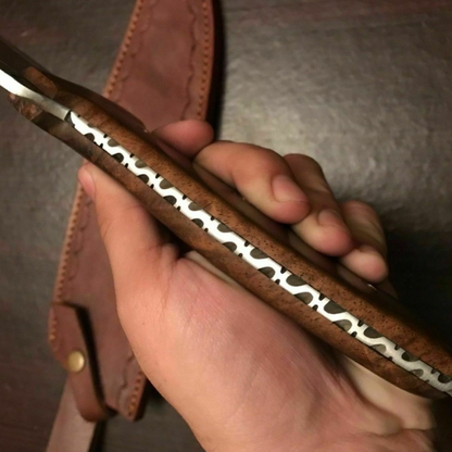 Predator Movie Bowie Knife  Full Tang Hunting Knife nowjpg