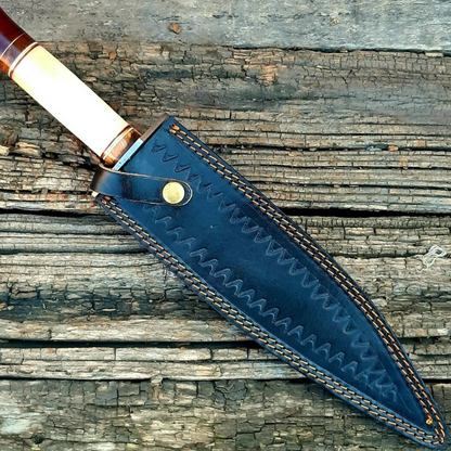 Dagger Knife Custom Handmade Damascus Steel for sale.jpg