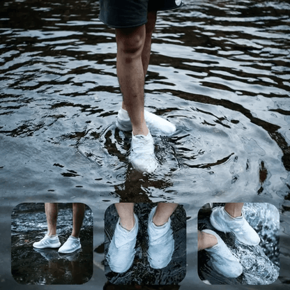 Waterproof Reusable Silicone Shoe Covers 3