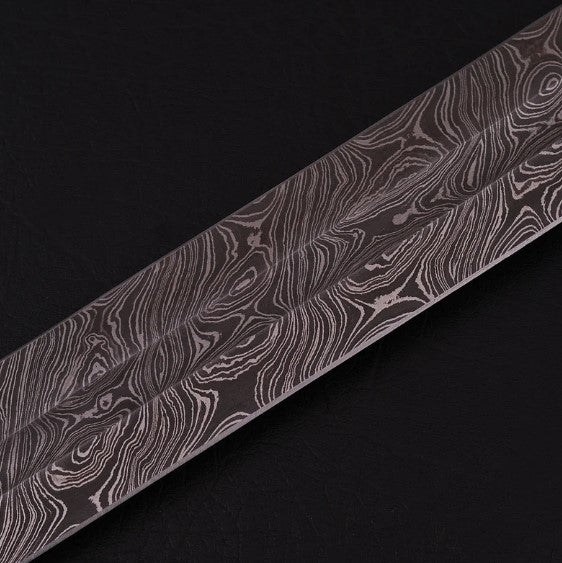 UlfSune Fang Damascus Steel Viking Carolingian Sword  Hand Forged Functi 3jpg