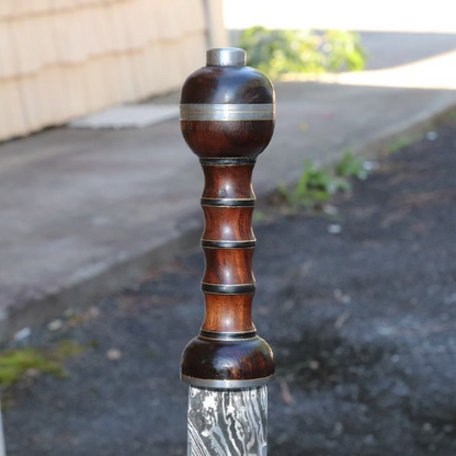 Hunt For Life  Legio XV Apollinaris Damascus Steel Roman Gladius Sword 3jpg