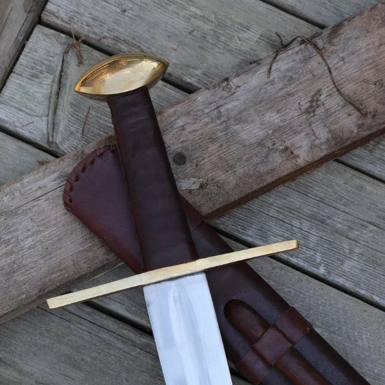 Medieval Battle Ready Collectible Arming Sword  EN45 Carbon Steel Europ 2jpg